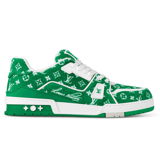 Louis Vuitton LV Trainer Sneaker â€˜Green Monogramâ€™