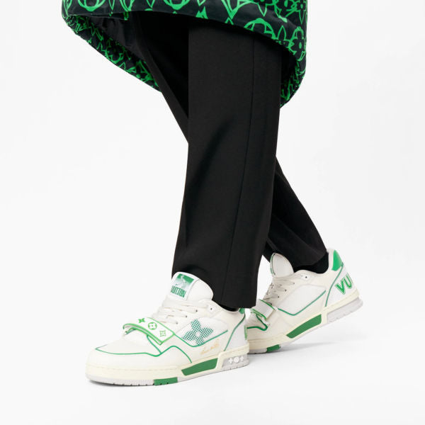 Louis Vuitton LV Trainer Sneaker â€˜Green Meshâ€™