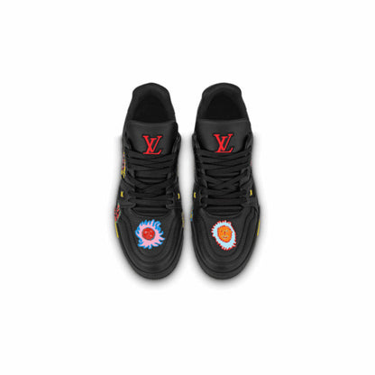 Louis Vuitton LV Trainer Sneaker x Yayoi Kusama â€˜Black Printâ€™