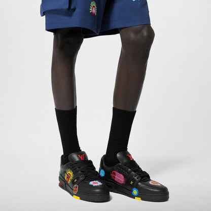 Louis Vuitton LV Trainer Sneaker x Yayoi Kusama â€˜Black Printâ€™