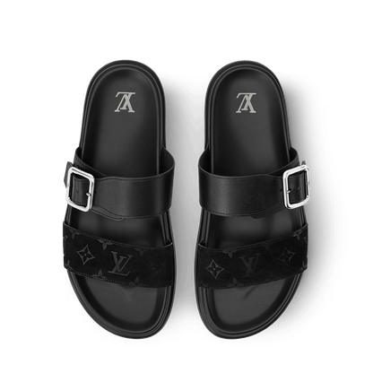 LV Venice Mule Taupe Black