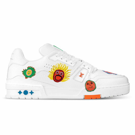 Louis Vuitton x Yayoi Kusama Trainer â€œWhite Printâ€