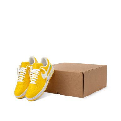 Louis Vuitton x Nike Air Force 1 Low â€˜By Virgil Abloh Yellowâ€™