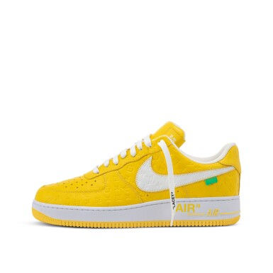 Louis Vuitton x Nike Air Force 1 Low â€˜By Virgil Abloh Yellowâ€™