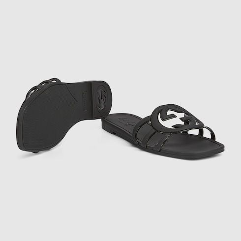 Women's Interlocking G Slide Sandal