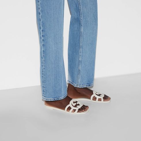 Women's Interlocking G Slide Sandal