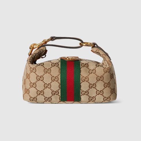 Women's Mini Vanity Bag With Leather And Top Handle