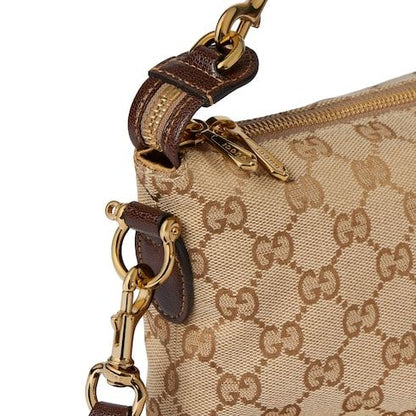 Men's Small Brera Crossbody Bag With Canvas And Detachable Strap