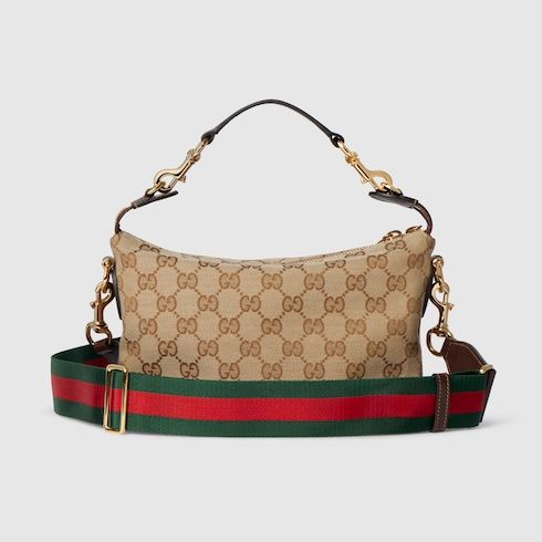 Men's Small Brera Crossbody Bag With Canvas And Detachable Strap