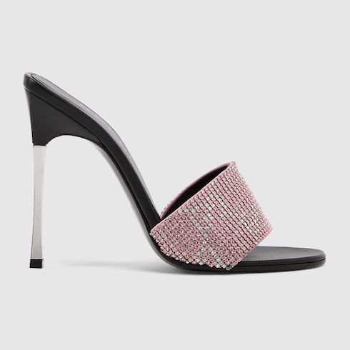 Women's Crystal Bombshell Slide Sandal