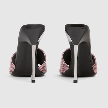 Women's Crystal Bombshell Slide Sandal