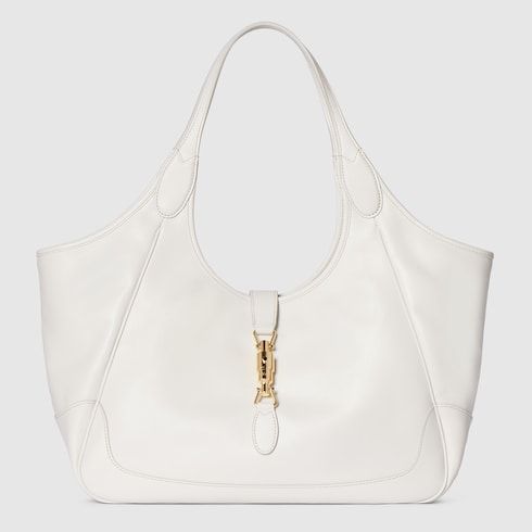 Women's Medium Mercato Bag With Soft Leather And Piston Closure