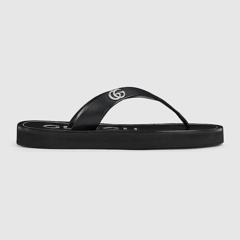 Women's Thong Sandal with Double G