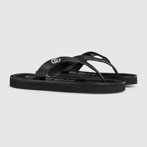 Women's Thong Sandal with Double G