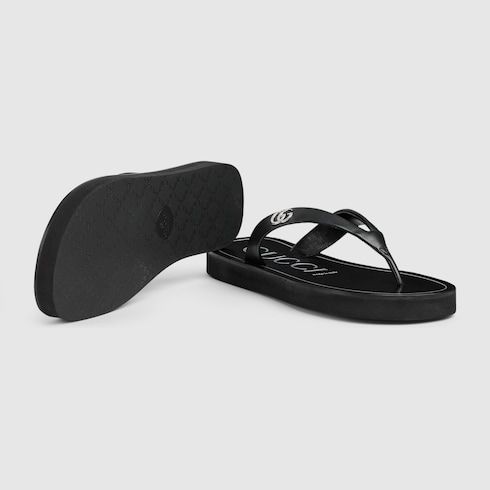 Women's Thong Sandal with Double G