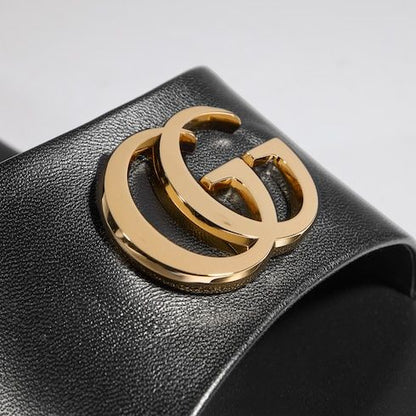 Women's Slide Sandal with Double G