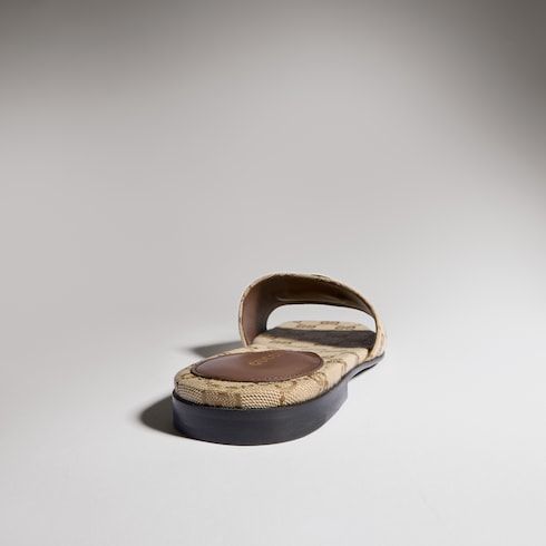 Women's Slide Sandal with Double G