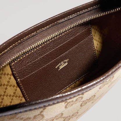 Gossip Small Shoulder Bag With GG Canvas