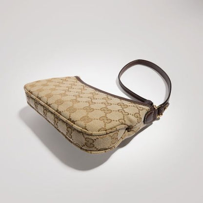 Gossip Small Shoulder Bag With GG Canvas