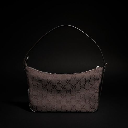 Small Shoulder Bag With GG Canvas And Additional Strap