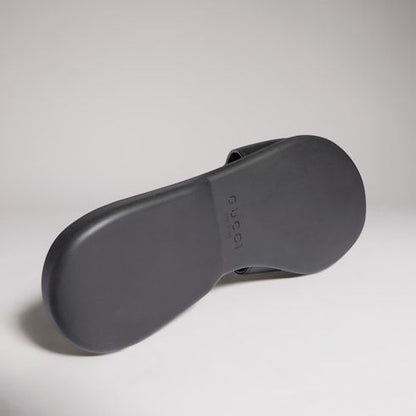 Women's Slide Sandal with Double G