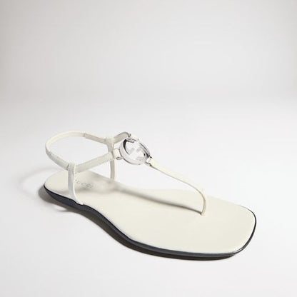 Women's Thong Sandal with Interlocking G