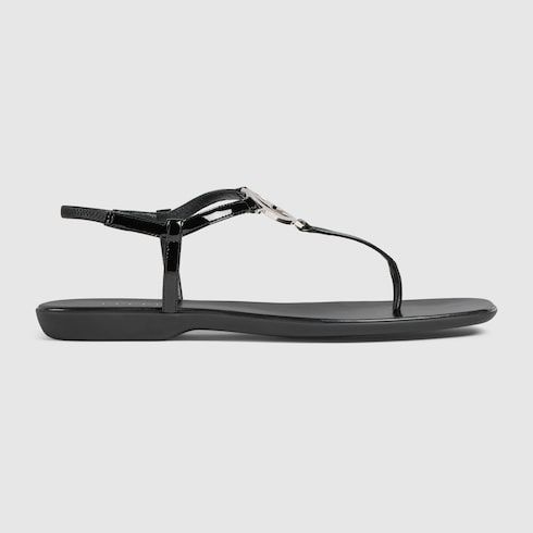 Women's Thong Sandal with Interlocking G