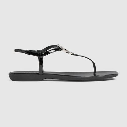 Women's Thong Sandal with Interlocking G