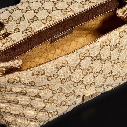 Small Shoulder Bag With Canvas