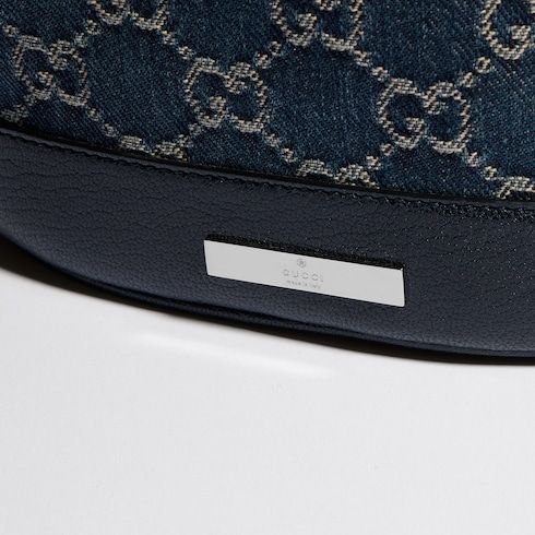 Venice Small Bucket Bag GG Denim