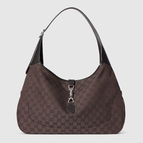 Men's Large Crossbody Bag With GG Canvas And Detachable Strap