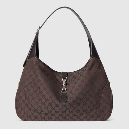 Men's Large Crossbody Bag With GG Canvas And Detachable Strap
