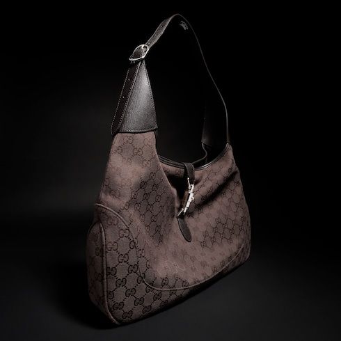 Men's Large Crossbody Bag With GG Canvas And Detachable Strap