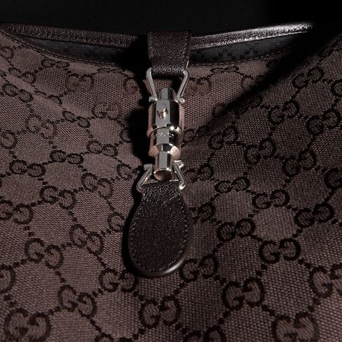 Men's Large Crossbody Bag With GG Canvas And Detachable Strap