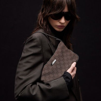 Small Shoulder Bag With GG Canvas And Additional Strap