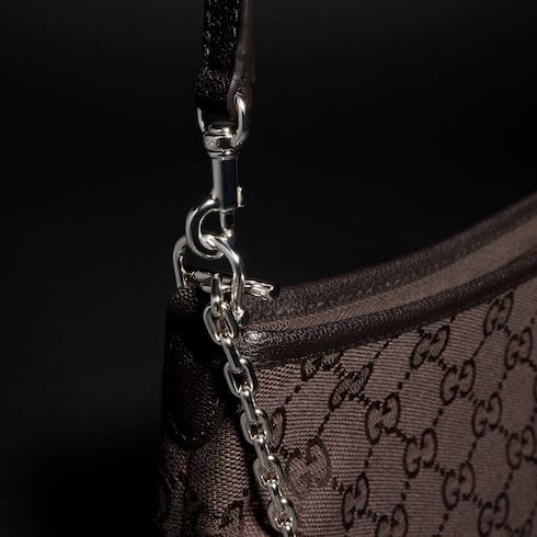 Small Shoulder Bag With GG Canvas And Additional Strap