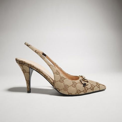 Women's Slingback Pump with Horsebit