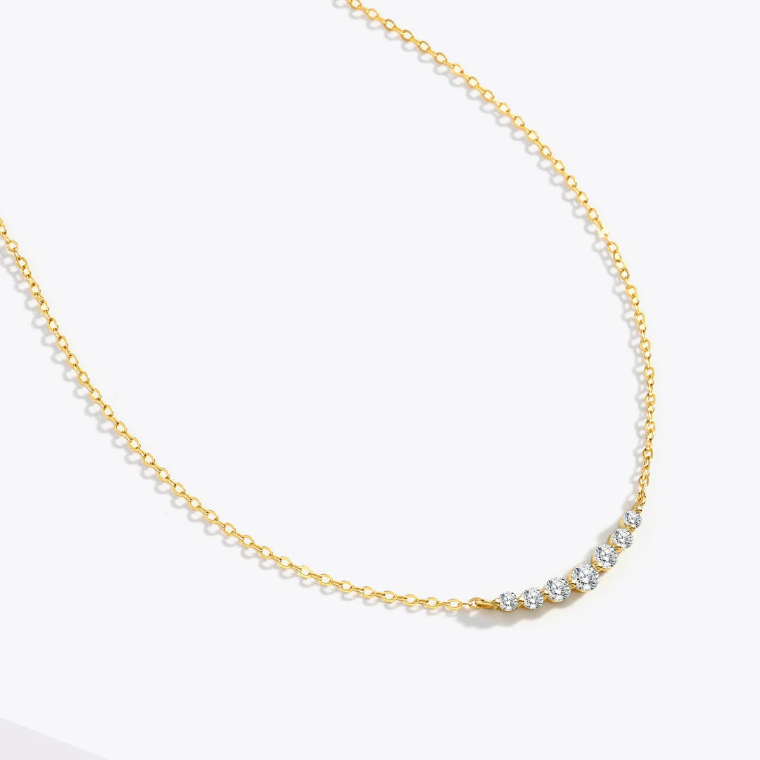 Birthstone Arc Necklace