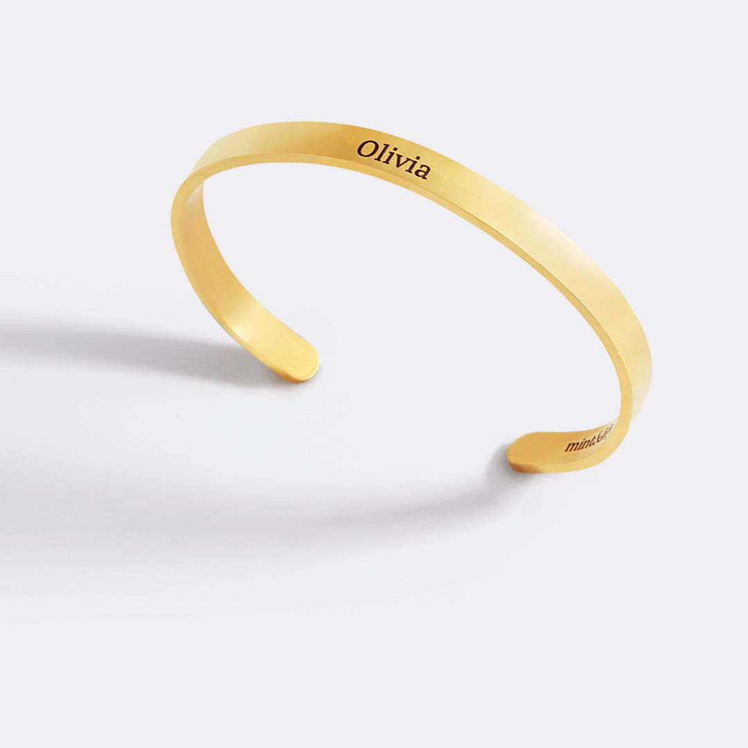 Personalizable Cuff Bracelet