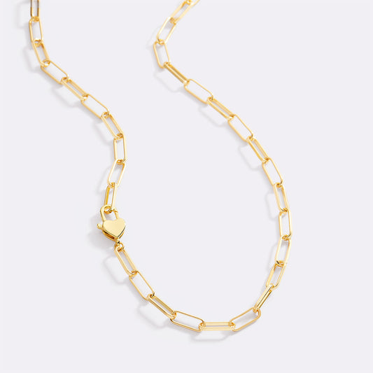 Heart Padlock Necklace