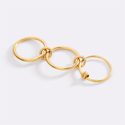 Linked Statement Fidget Ring