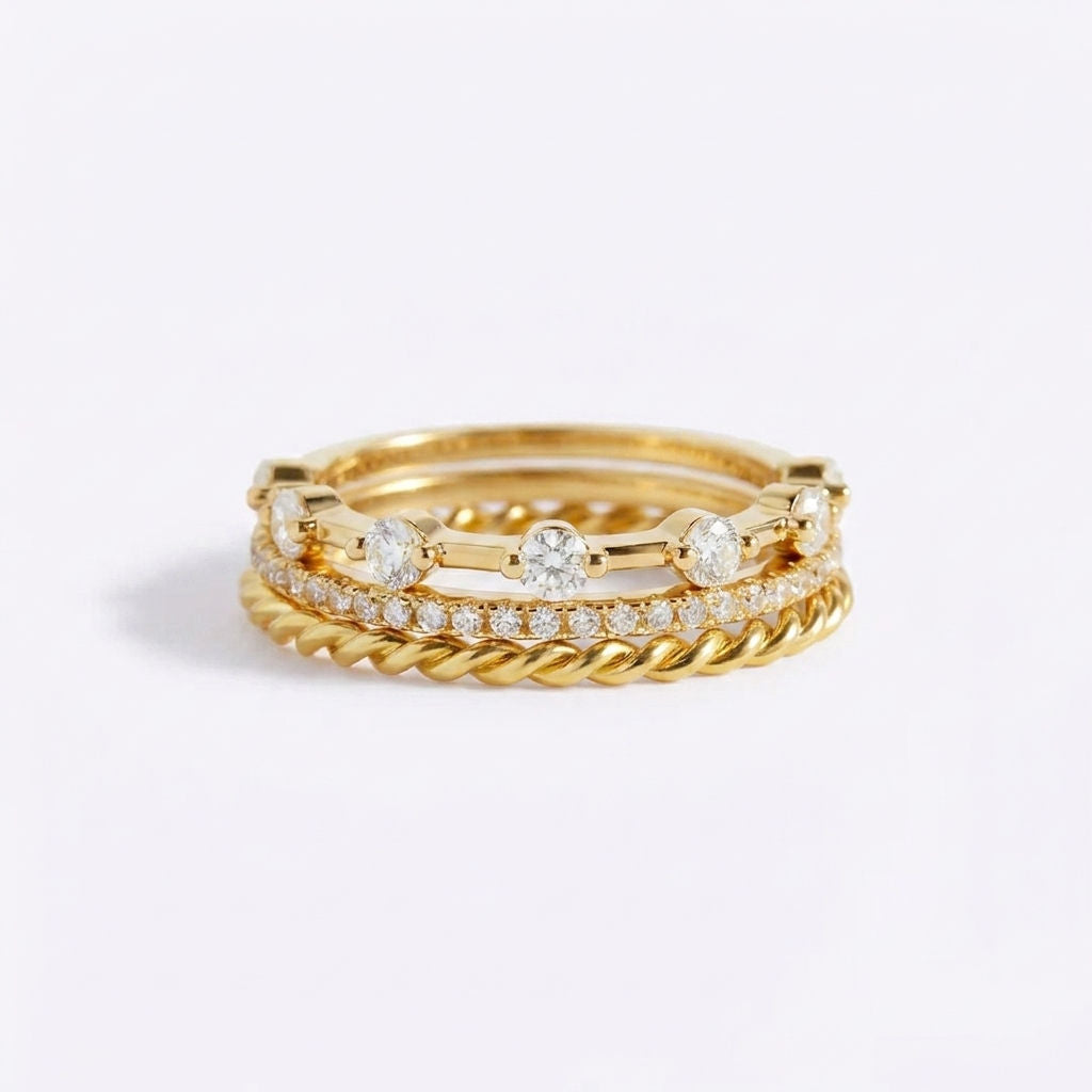Modern Ring Stack