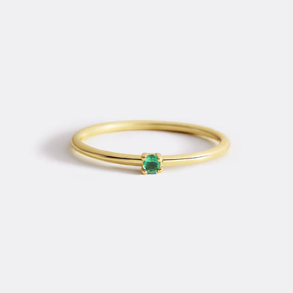 Dainty Birthstone Stacking Ring