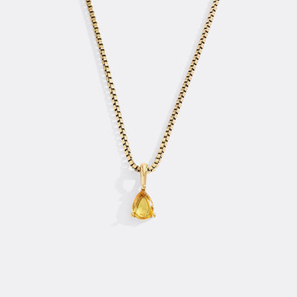 Personalized Multi-Birthstone Necklace