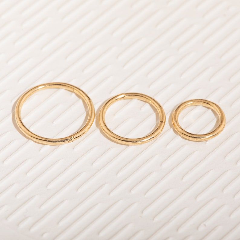 Classic Cartilage Hoop Earrings