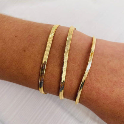 Herringbone Chain Bracelet