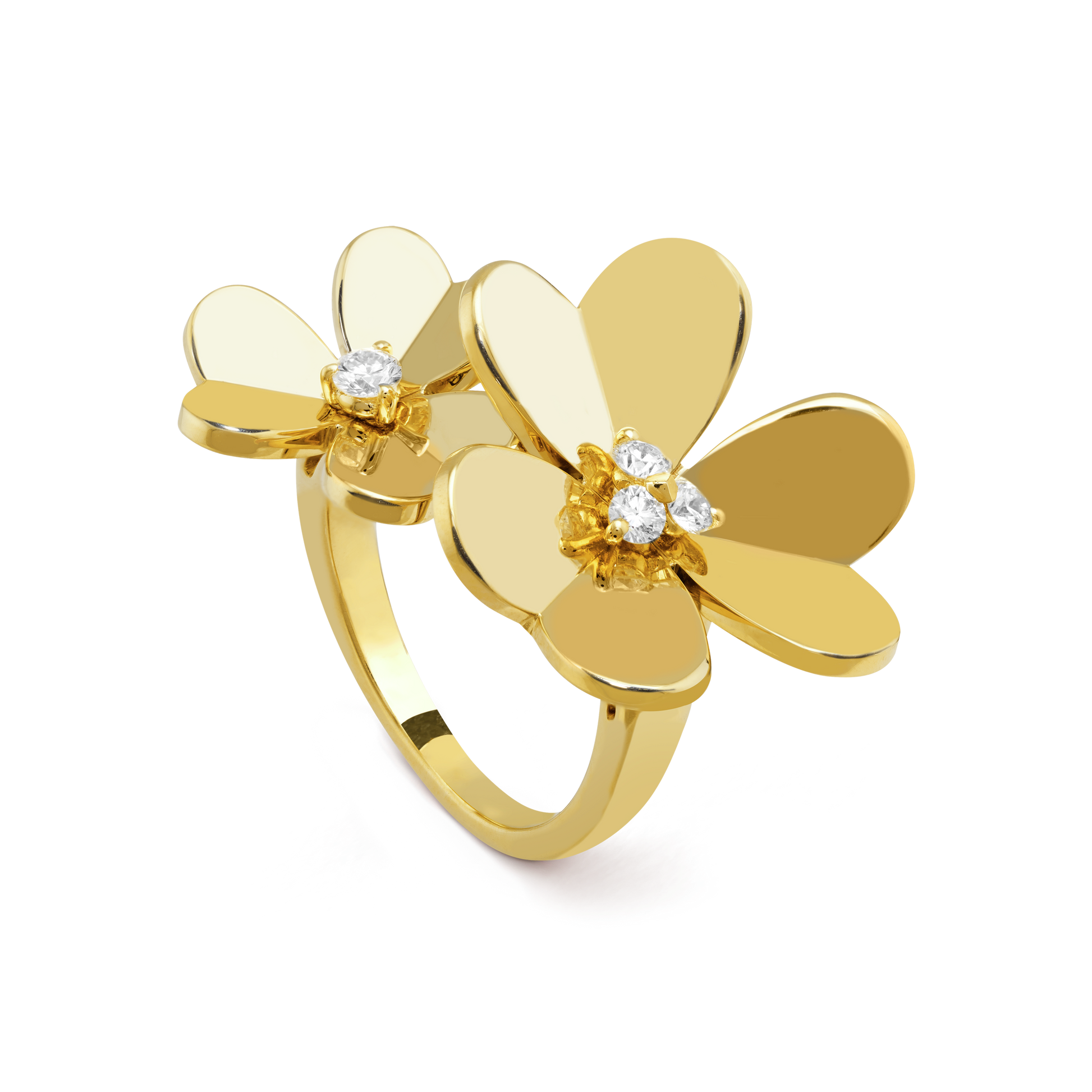 Frivole Between The Finger Cubic Zirconia Ring