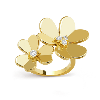 Frivole Between The Finger Cubic Zirconia Ring