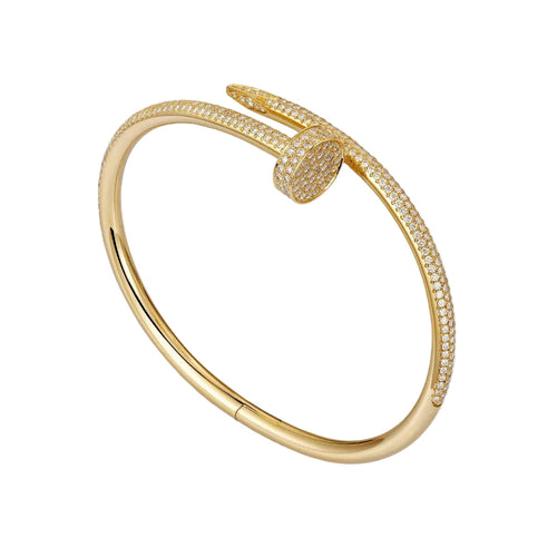 Juste Un Clou PavĂ© Cubic Zirconia Bracelet