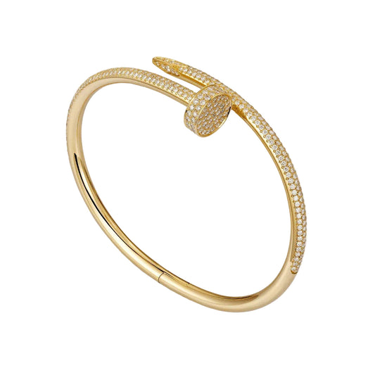 Juste Un Clou PavĂ© Cubic Zirconia Bracelet